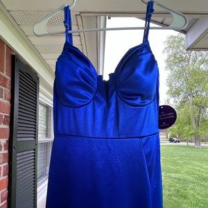 Royal Blue prom dress